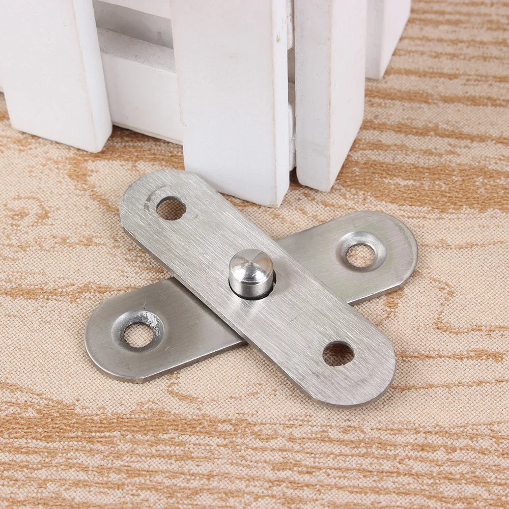 360 Degree Hidden Hinges For Doors Stainless Steel Upper Lower Hinge Door Pivot Hinge Hardware Tool Furniture Fittings Loop Oasis Select