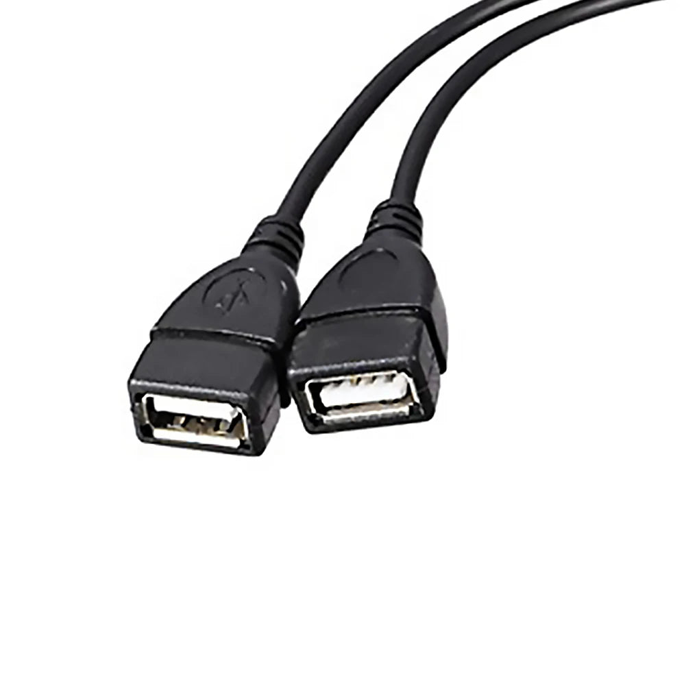 USB 2.0 Y Splitter Cable – Dual USB Female Power & Data USB Splitter Cable Oasis Select