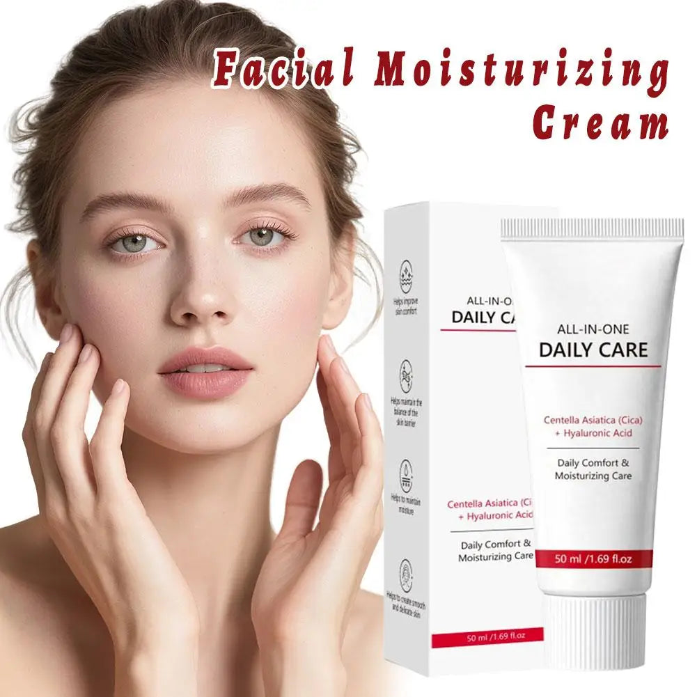 Centella Asiatica Face Cream – Hyaluronic Acid 50g Sensitive Skin