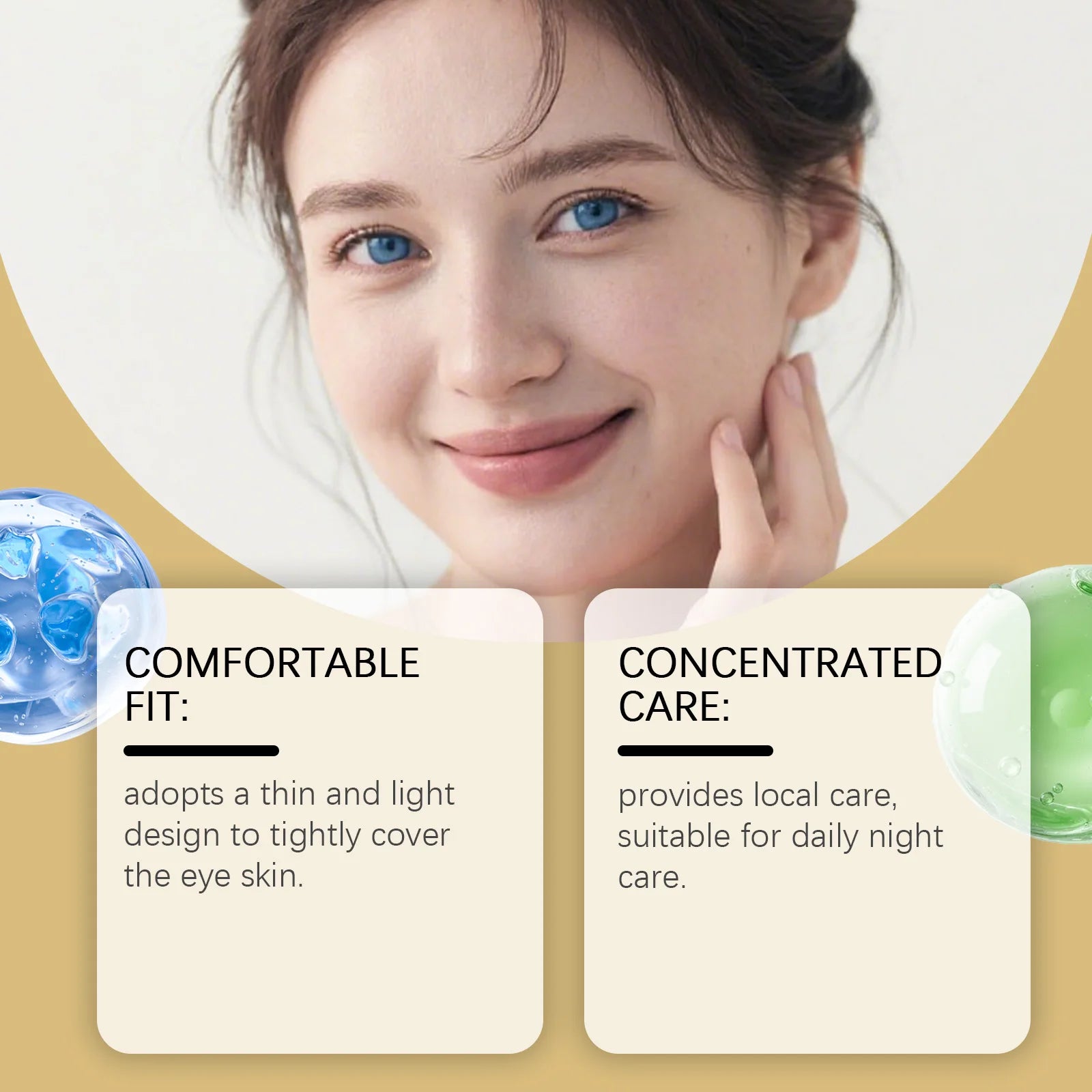 Eelhoe Golden Eye Mask – Dark Circles, Puffiness & Fine Lines