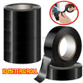 10/100M High-Temperature Resistant Black Rubber Electrical Tape Durable and Soft Insulating Adhesive, Used for Industrial Oasis Select black 10M(1roll)