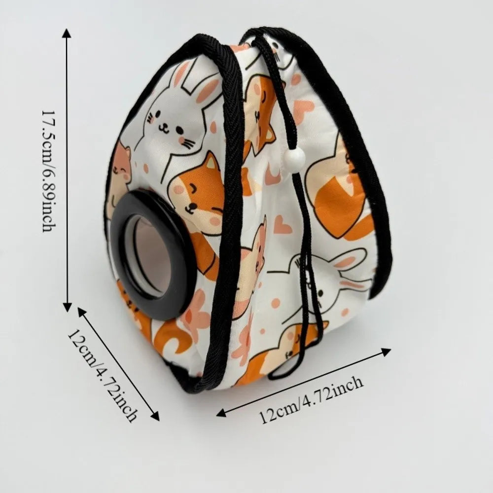 Cartoon Hamster Sleeping Bag | Soft Breathable Hammock & Hideout