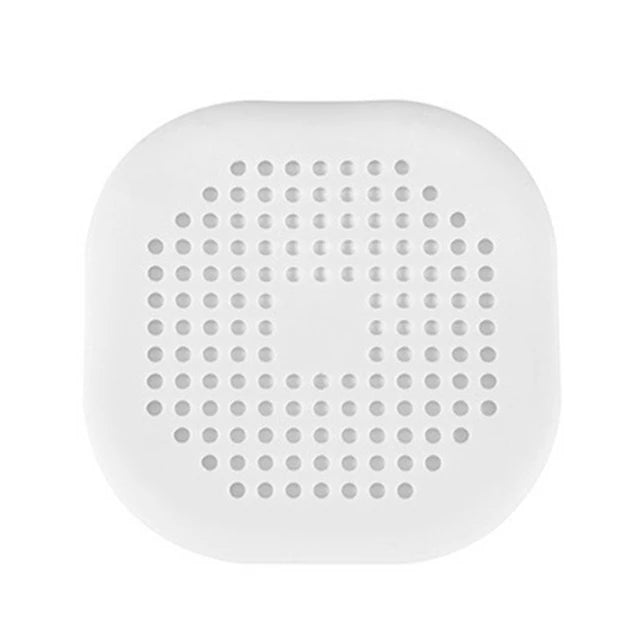 Silicone Hair Filter Sink Anti-blocking Strainer Kitchen Bathroom Sewer Outfall Filters Shower Drain Bathtub Stopper Strainers Oasis Select Style A-White 3PCS