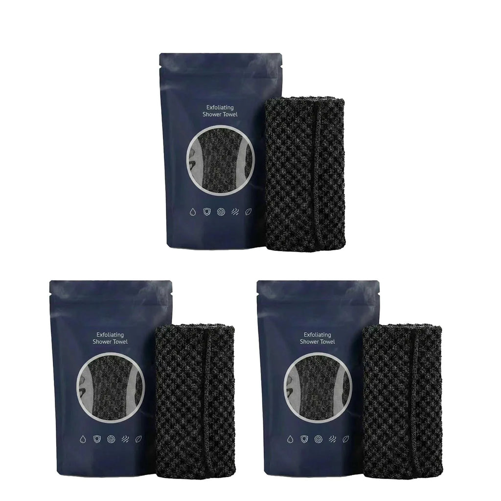 Exfoliating Body Scrub Towel – Nylon Deep Cleanse Bath Cloth Exfoliating Bath Cloth Oasis Select Buy 1 Get 2 Free