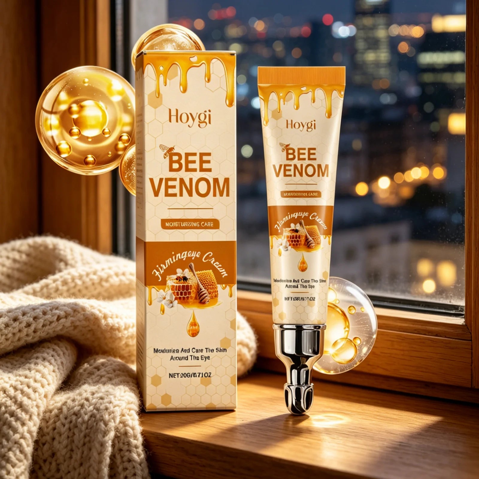 Hoygi Bee Venom Eye Cream – Anti-Aging & Firming 20g Eye Cream Oasis Select