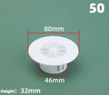 Air Vent Extract Valve Grille Air Conditioning Hole Cover Dust Plug Wall Ducting Decorative Cap Kitchen Bathroom Accessories Oasis Select 50