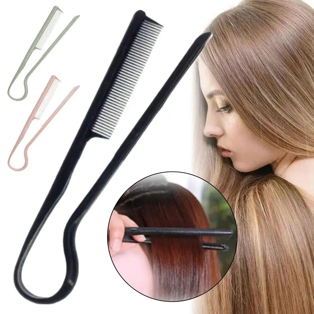 NEW Hairdressing V-shaped Comb Hair Sorting Straight Comb Clip Styling Comb Straightening Comb Hair Tools Home Comb Oasis Select