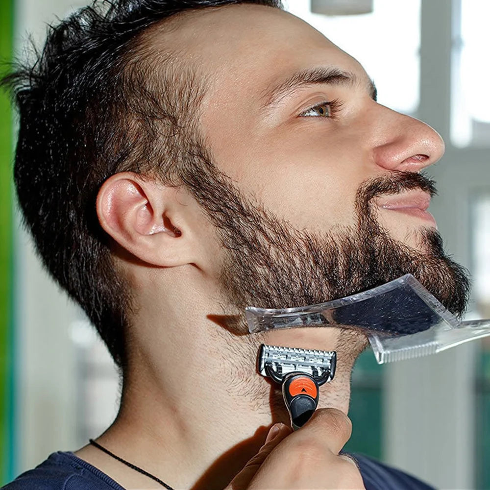 Beard Styling Comb & Trimming Template | Sideburns Guide