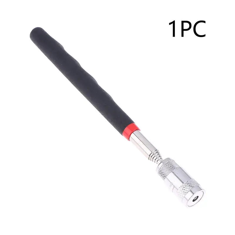 Adjustable Telescopic Magnetic Pen for Screw Nut Bolt; Portable Long Reach Pick Up Tool with LED Light Oasis Select 1PC