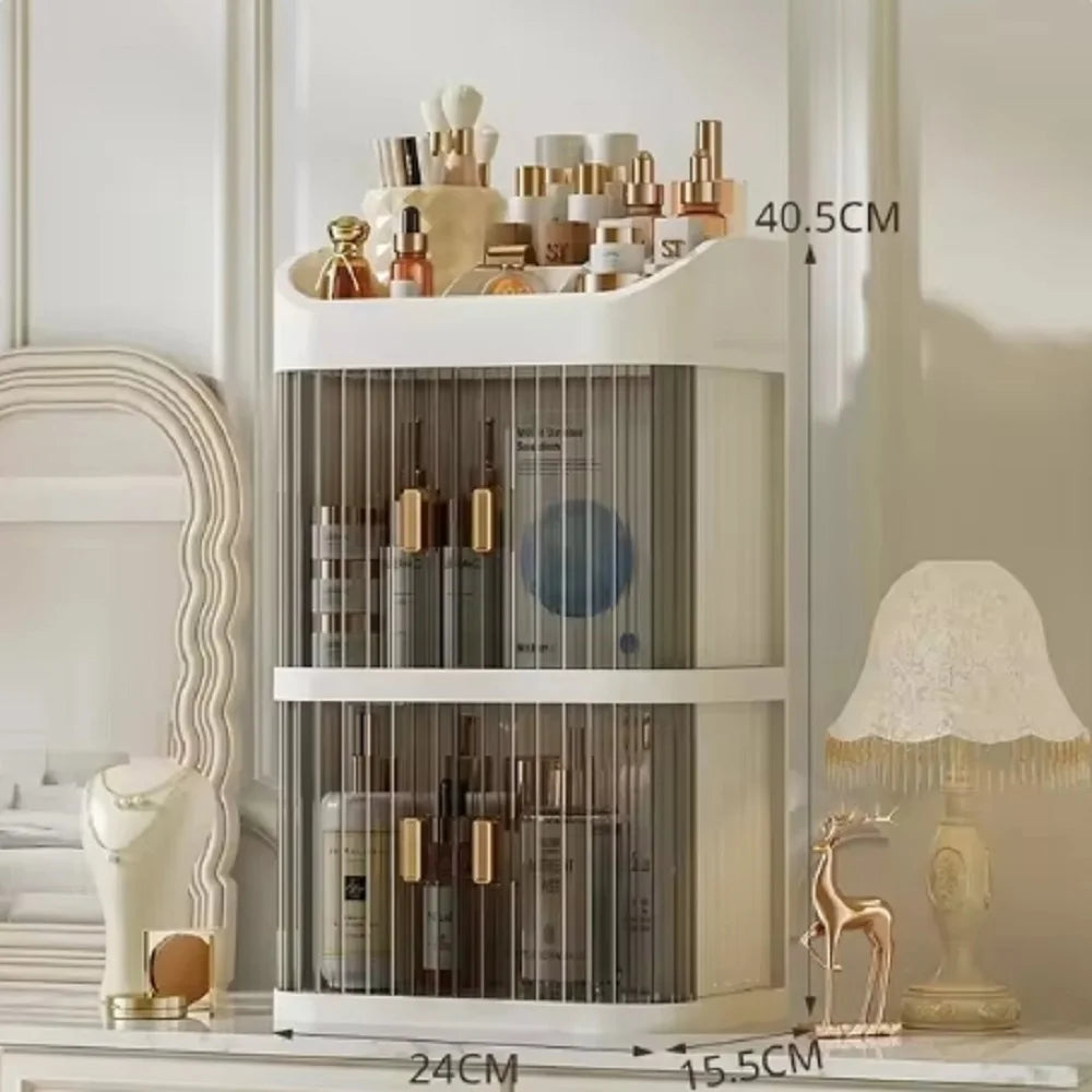 Large Cosmetics Organizer with Drawers | Vanity Storage Box