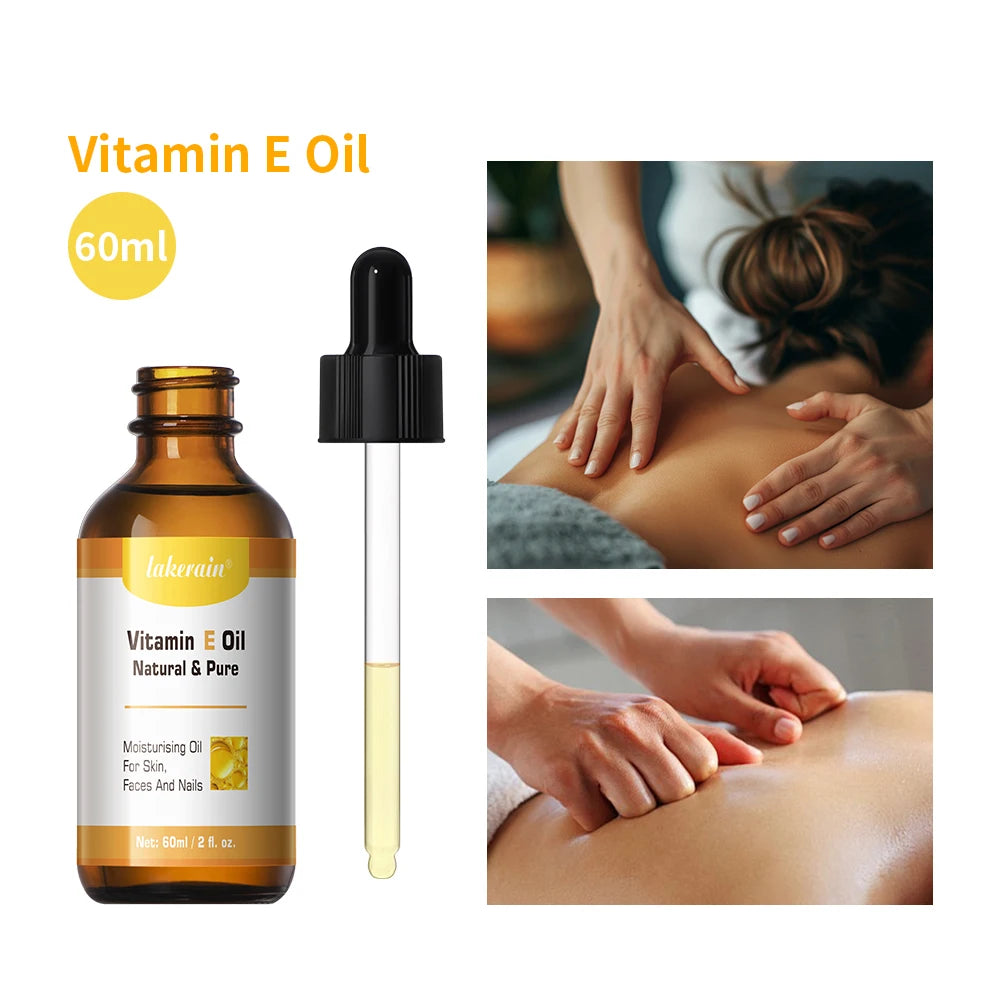 Vitamin E Oil Blend Natural Hexane Free Provides Intense Moisturization And antioxidant For Scars Skin Face &Full Body Oasis Select