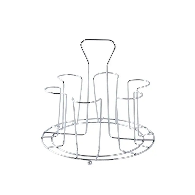 Hanging Cup Rack – Dustproof Tea & Glass Cup Drainer Storage