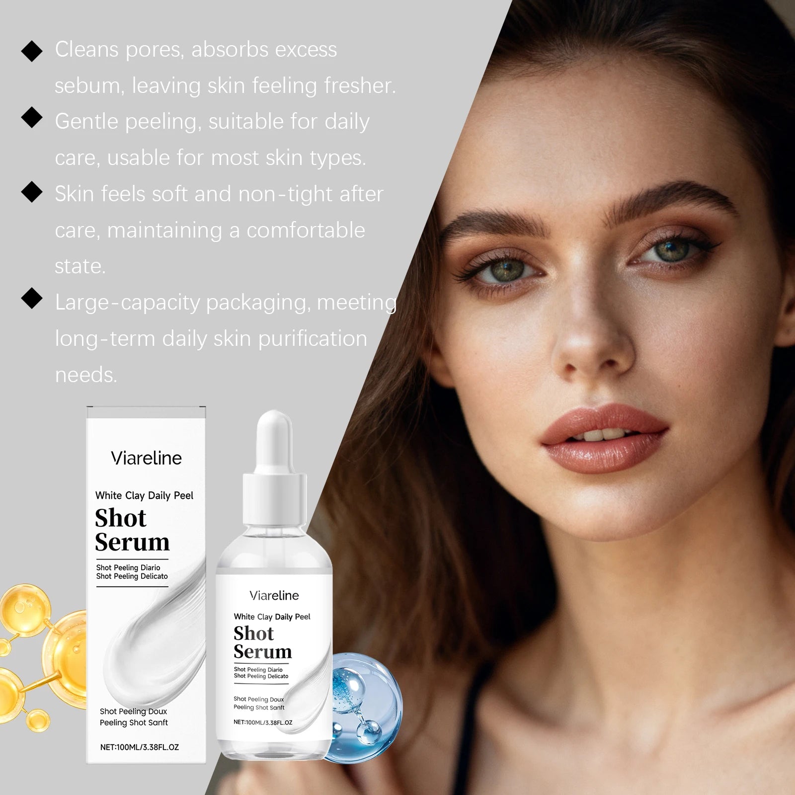 Hydrating Facial Serum – Moisturizing & Skin-Smoothing Face Serum Oasis Select