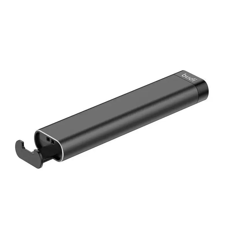 BUDI 7-in-1 USB Hub, Card Reader & Multi-Cable Adapter Stick