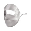 100% Silk Full Face Mask For Women Adjustable Ear Loops Breathable Anti-UV Sun Protection Windproof Face Mask For Outdoor Oasis Select 01