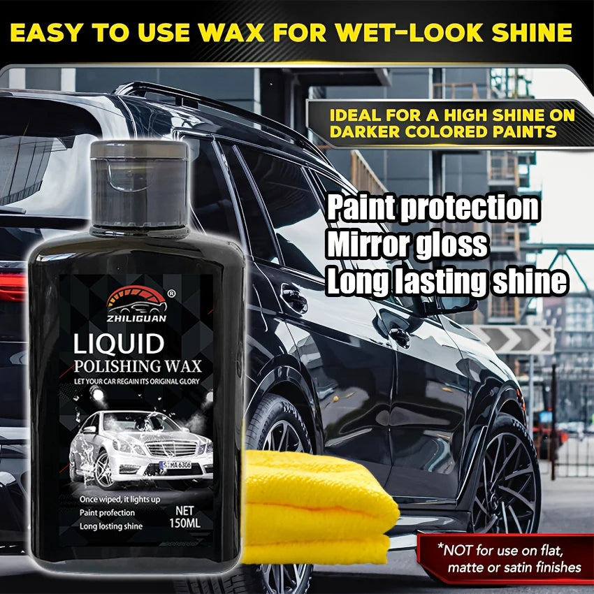 Nano Ceramic Coating Wax & Sealant – Hydrophobic Car Protection