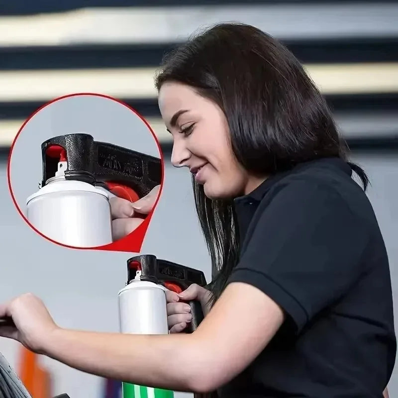 Universal Aerosol Can Spray Gun Trigger Handle – Ergonomic Grip Aerosol Spray Trigger Oasis Select