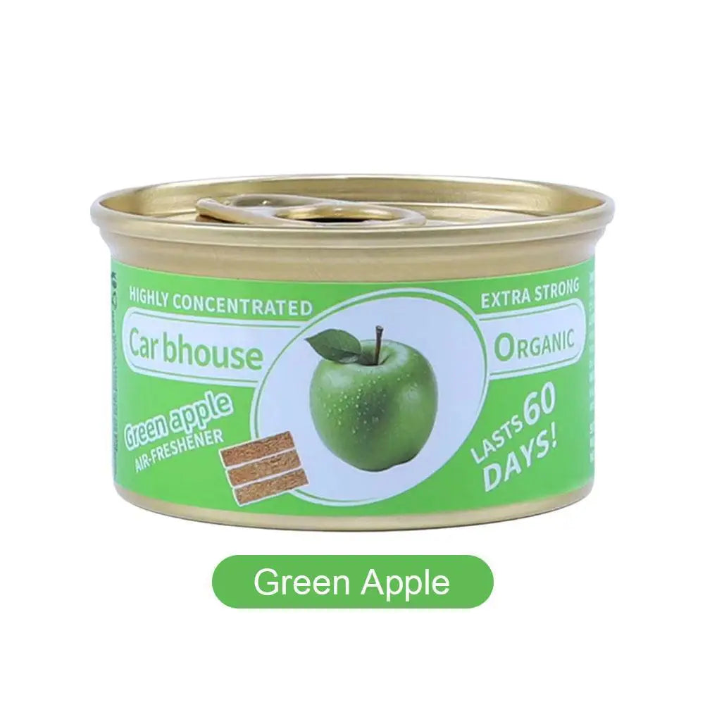 Car Flavoring Car Air Fresheners Perfume Canned Wood Blocks Coffee Flavor Long-Lasting Auto Aromatherapy Car Deodorant Supplies Oasis Select P