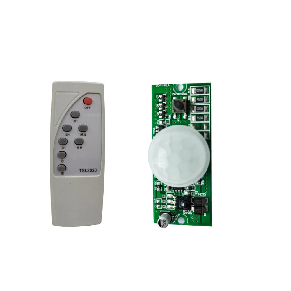 3.2V 3.7V Remote Control PIR Solar Integrated Street Lamp Sensor Circuit Board Solar Induction Mode Controller Oasis Select