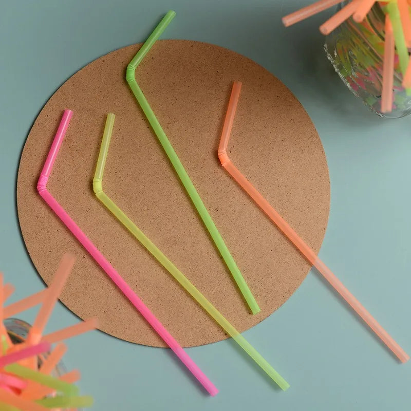 100pcs Straws Big Milkshake Straws Smoothie Straws Beverage Thick Straw For Boba Tea Milkshake Bar Accessories Oasis Select