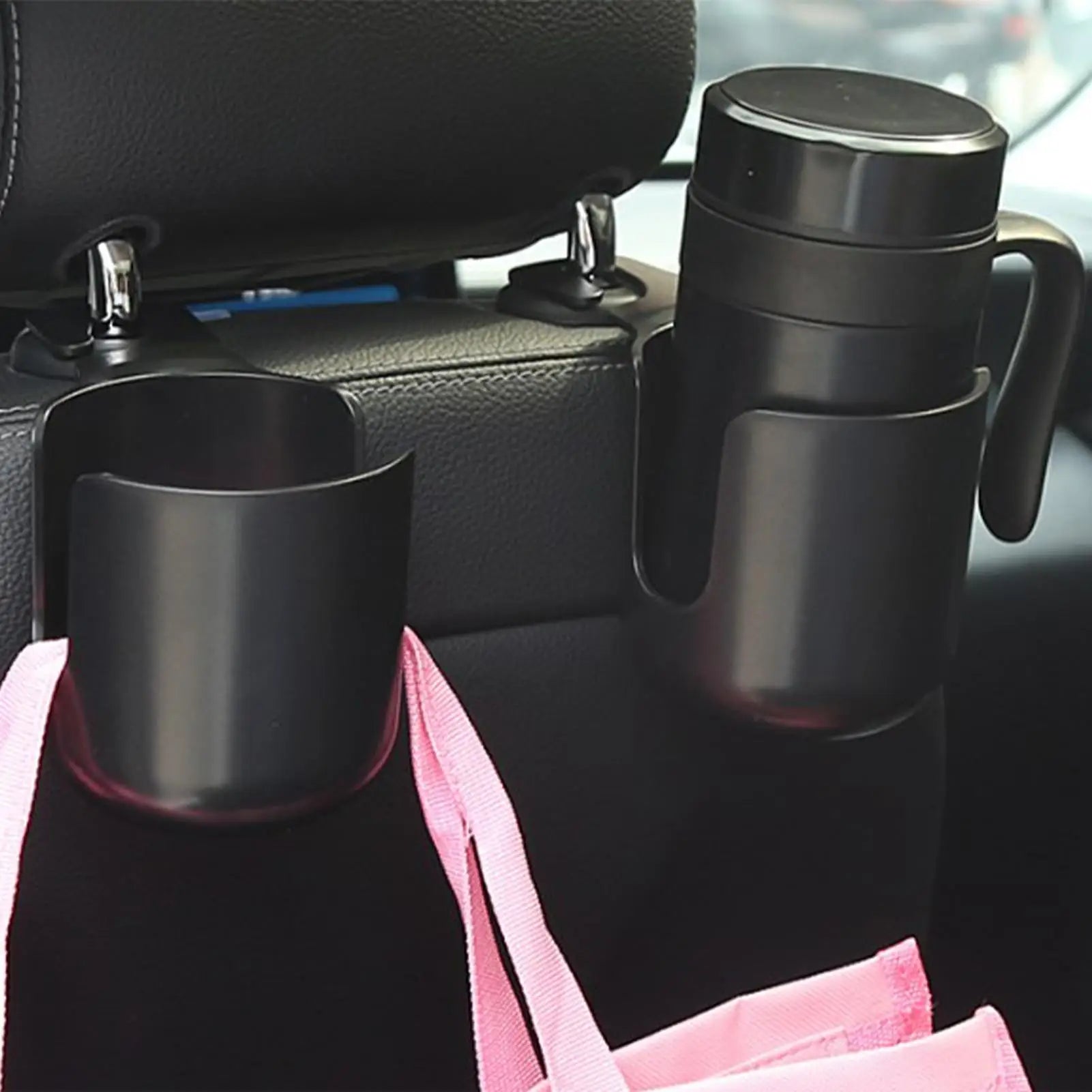 Car Cup Holder Multifunctional Car Rear Seat Cup Holder Hanging Beverage Storage Rack Car Interior Water Bottle Storage Rack Oasis Select