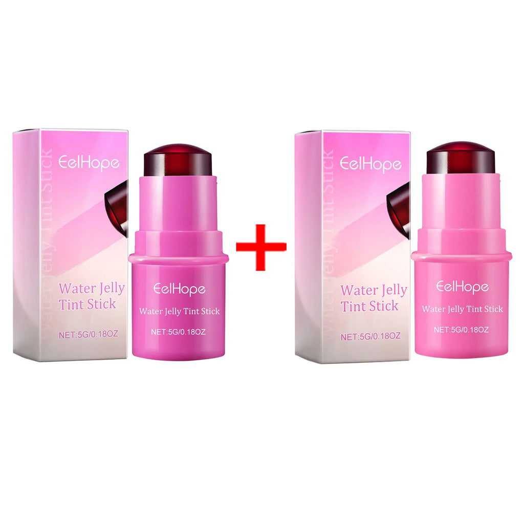 Eelhope 3-in-1 Milk Jelly Tint Blush & Lip Stick | Matte Finish Blush & Lip Tint Stick Oasis Select B and D