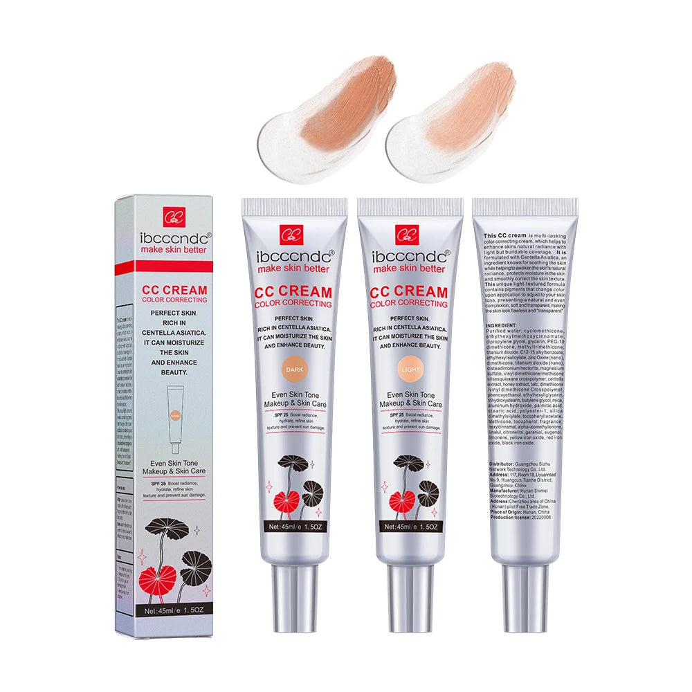 CC Cream for Face Concealer Makeup Foundation Concealer Full Coverage Cosmetics Base Female Cc Moisture erborian Oasis Select Dark And Light