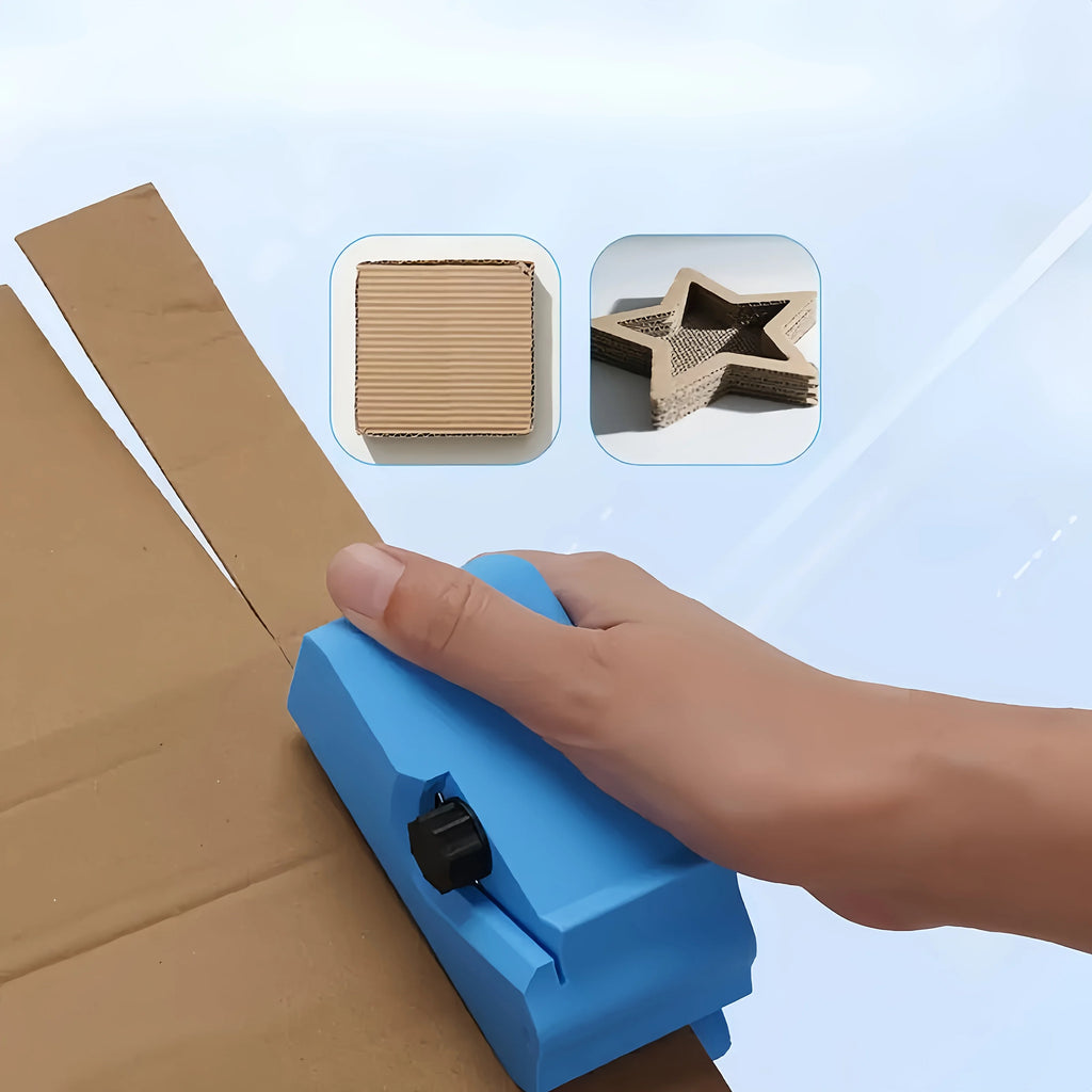 New Multi-Functional DIY Cardboard Cutting Tool, Manual Paper Cutter With Sharp Edge for Crafting Cat Scratchers And Pet Boxes Oasis Select