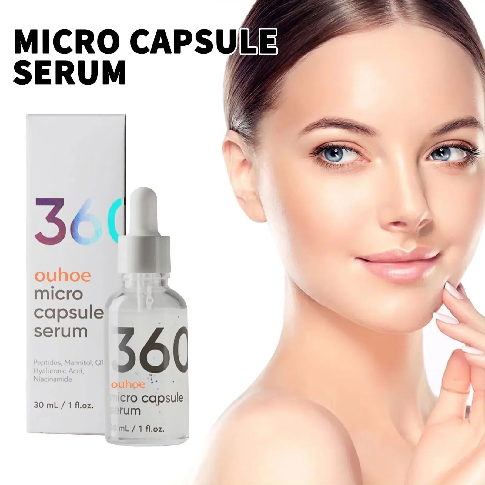 Anti Wrinkle Face Serum Hyaluronic Acid Anti Aging Shrink Pore Lifting Firming Wh-itening Sp-ots Moisturizing Skin Care Products Oasis Select
