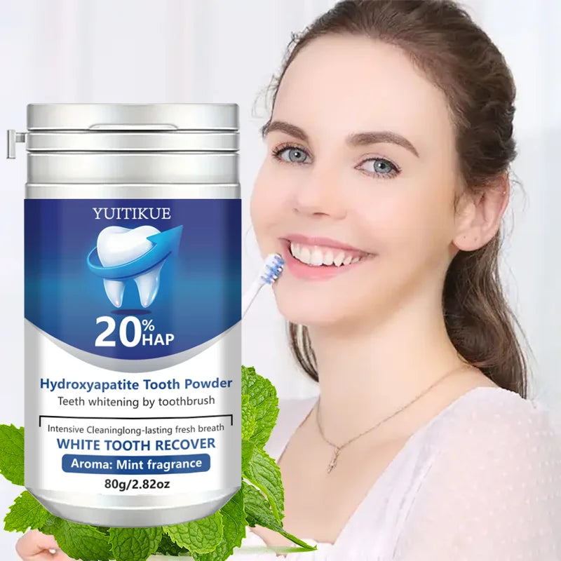 20% Hydroxyapatite Tooth Powder – Whitening & Enamel Repair