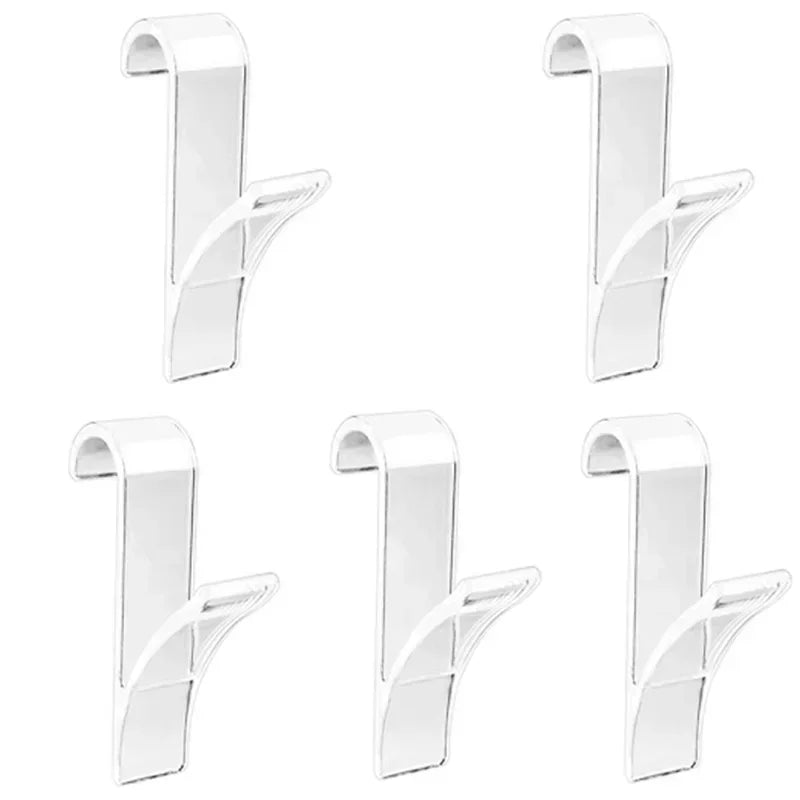 Radiator Hook Clips – Towel & Clothes Hanger for Heated Rails Radiator Hanger Clips Oasis Select Transparent 5 pcs