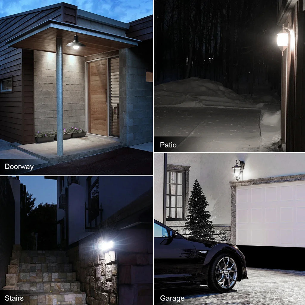 2-10Piece E27 Radar Induction LED Bulb 220V Radar Motion Activated Lamp Auto ON/OFF Built-in Radar/Light Sensors For Patio Stair Oasis Select