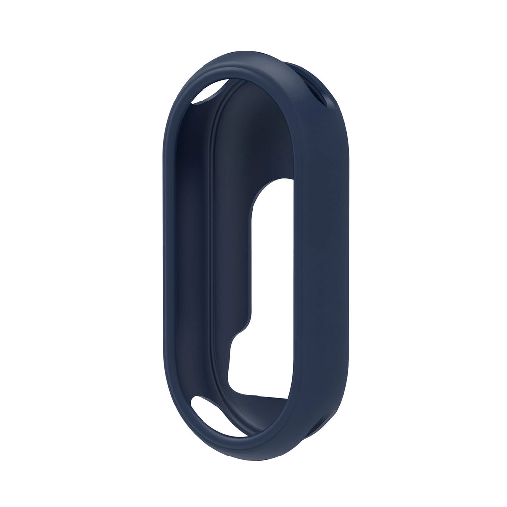 Silicone Case for Xiaomi Mi Band 10/9/8 – Shockproof Cover Smartwatch Case Oasis Select Dark Blue For Mi Band 8 9 10