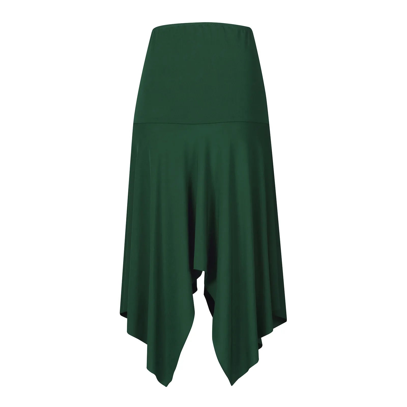 Gothic Black High Waist Irregular Long Skirt | Steampunk Women Gothic Long Skirt Oasis Select