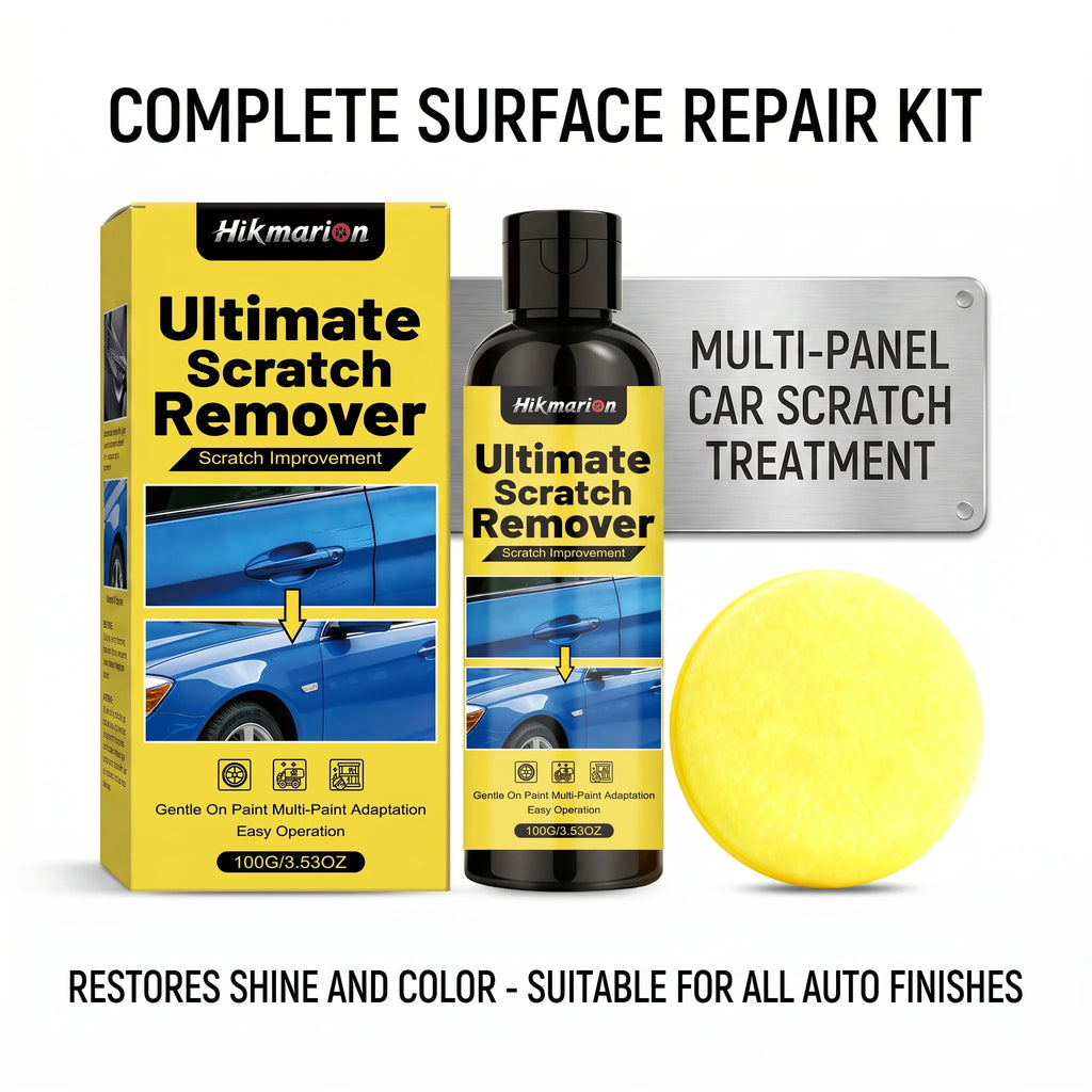 Car Scratch Repair Kit Polishing and Restoration Set for Light Scratches, Swirl Marks Scratch Remover Auto Body Maintenance Oasis Select