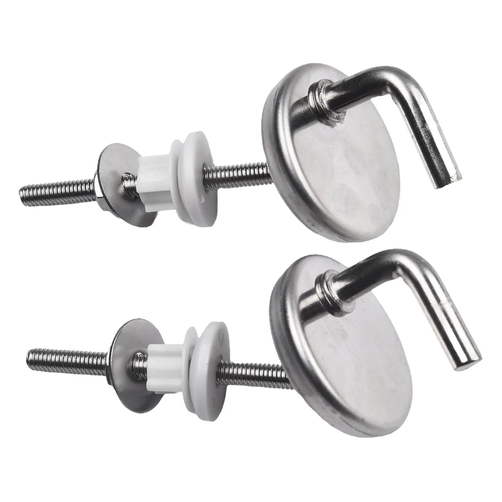 2Pcs Toilet Seat Hinge Adjustable Knob Toilet For Seat Hinge Toilet Seat Fix Fitting Stainless Steel With Mounting Accessory Oasis Select