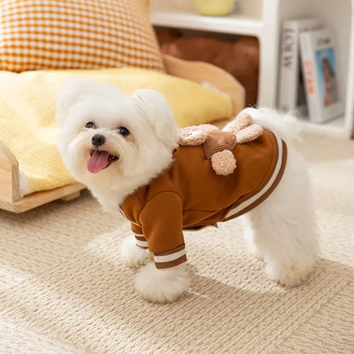 3D Fleece Sweater Vest for Dogs & Cats | Winter Pet Clothes Pet Sweater Vest Oasis Select