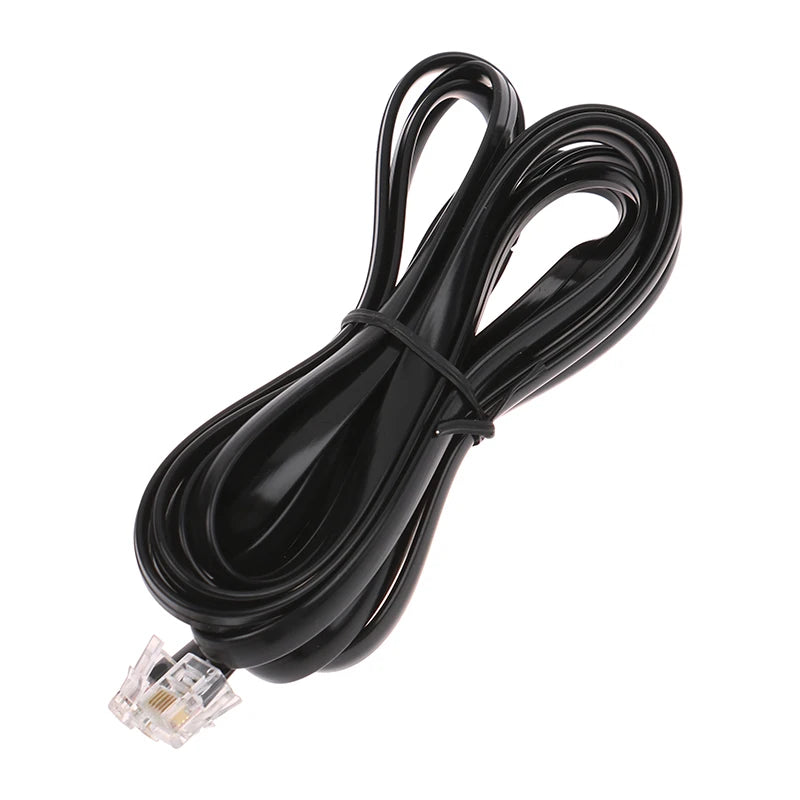 RJ12 6P6C ST-4 Autoguide Cable for iOptron IEQ30 IEQ45 | 0.5–5m