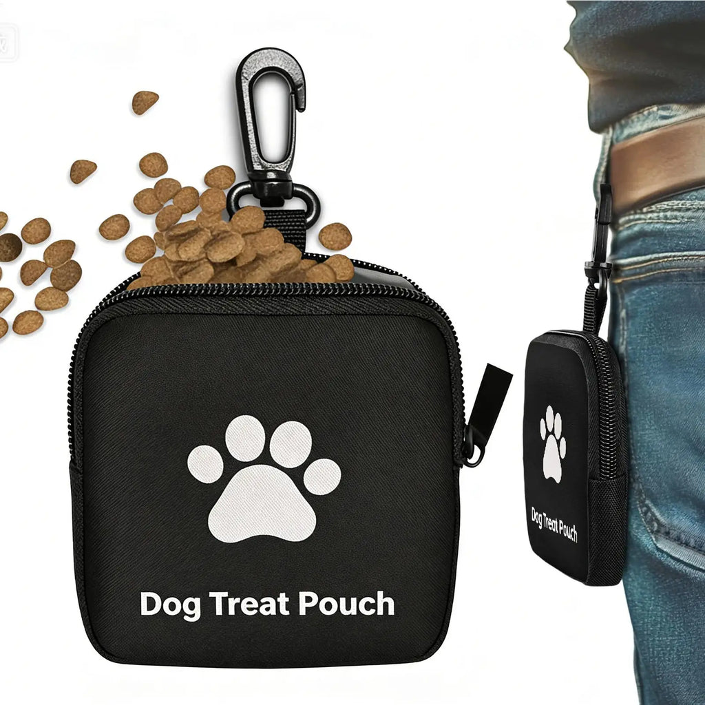 Portable Dog Treat Bag Outdoor Training Dog Food Pocket Leakproof Multifunctional Dog Reward Waist Bags Pet Supplies Oasis Select