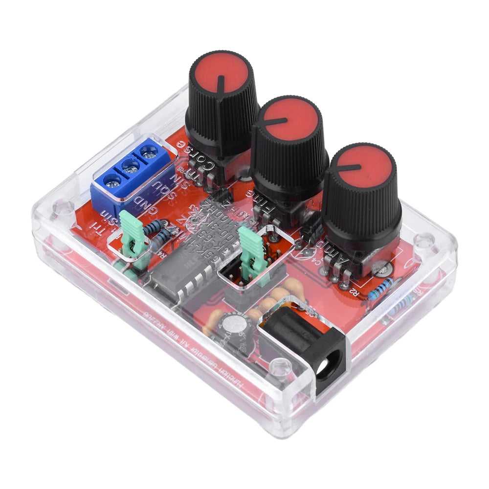 XR2206 High Precision Signal Generator DIY Kit Sine Triangle Square Waves 1Hz 1MHz Frequency Range Adjustable Frequency Oasis Select