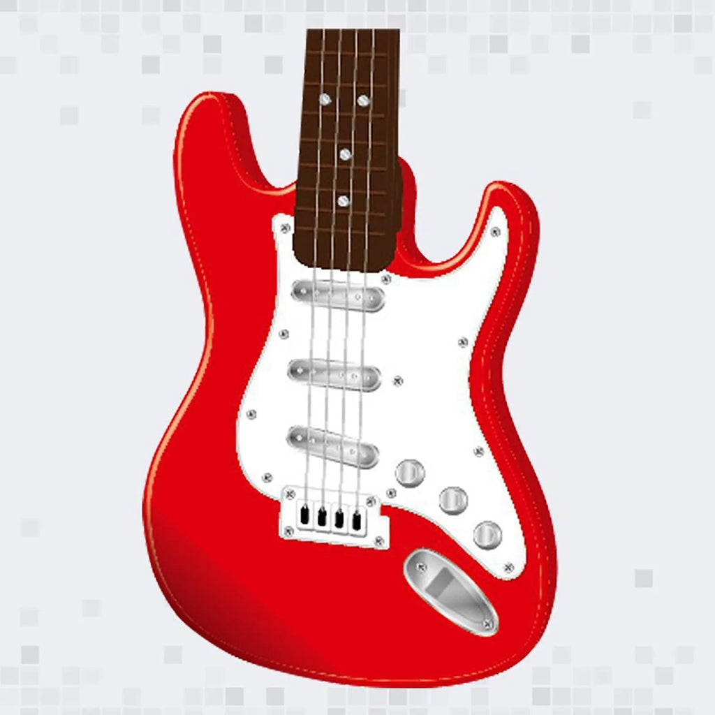 17" Kids Electric Guitar Toy – 4 String Musical Instrument Kids Guitar Toy Oasis Select