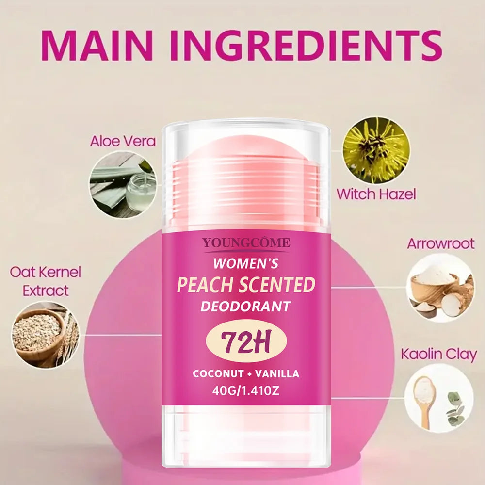 YOUNGCOME Women's Full Body Deodorant Stick – 40g