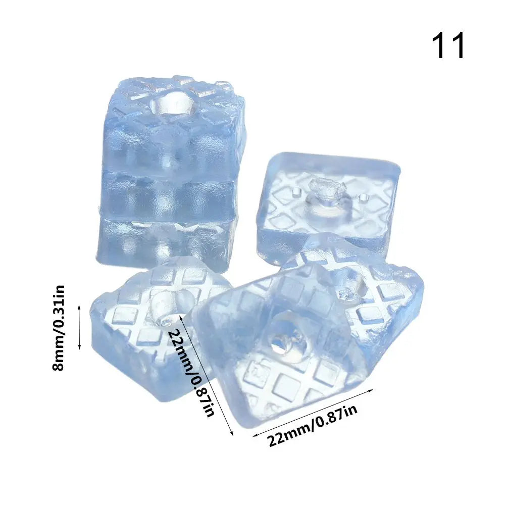Clear Non-noise Silicone Pads Non-Slip Covers Floor Protector Rubber Furniture Leg Furniture Feet Table Chair Feet Cap Oasis Select 11