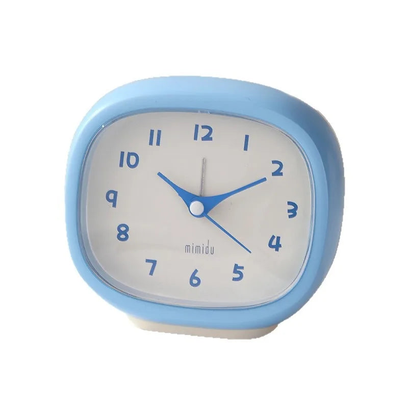 1pcs Ins Style Desktop Clock for Kids Time Management Alarm Clock Small Student Wake Up Clock for Home Bedroom Oasis Select
