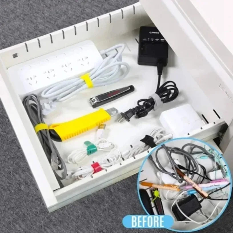 Universally Cable Organizer Cable Management Cable Winder Tape Protector for Wire Ties Phone Accessories Organizador Cables Oasis Select