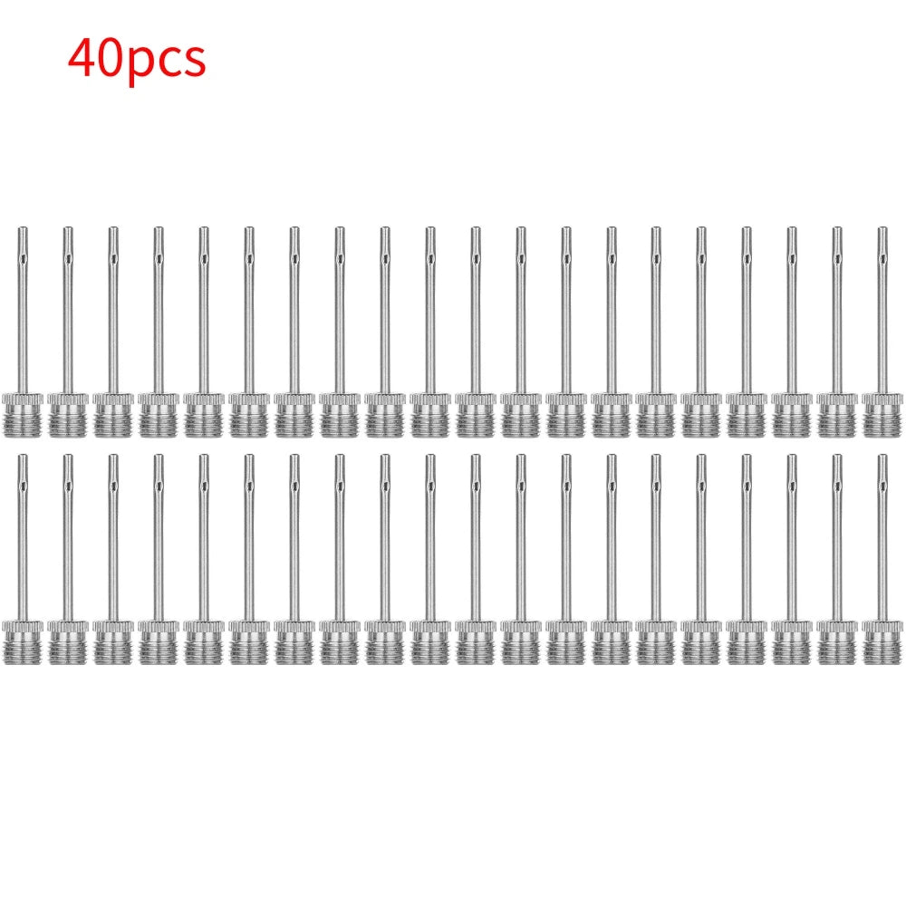 1-100Pcs Inflatable Needles Basketball Soccer Volleyball Inflatable Needles Balls Universal Needles Pump Accessories Oasis Select 40pcs