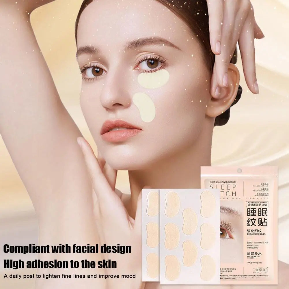 Hyaluronic Acid Overnight Face Patches – Smooth Fine Lines 16pc