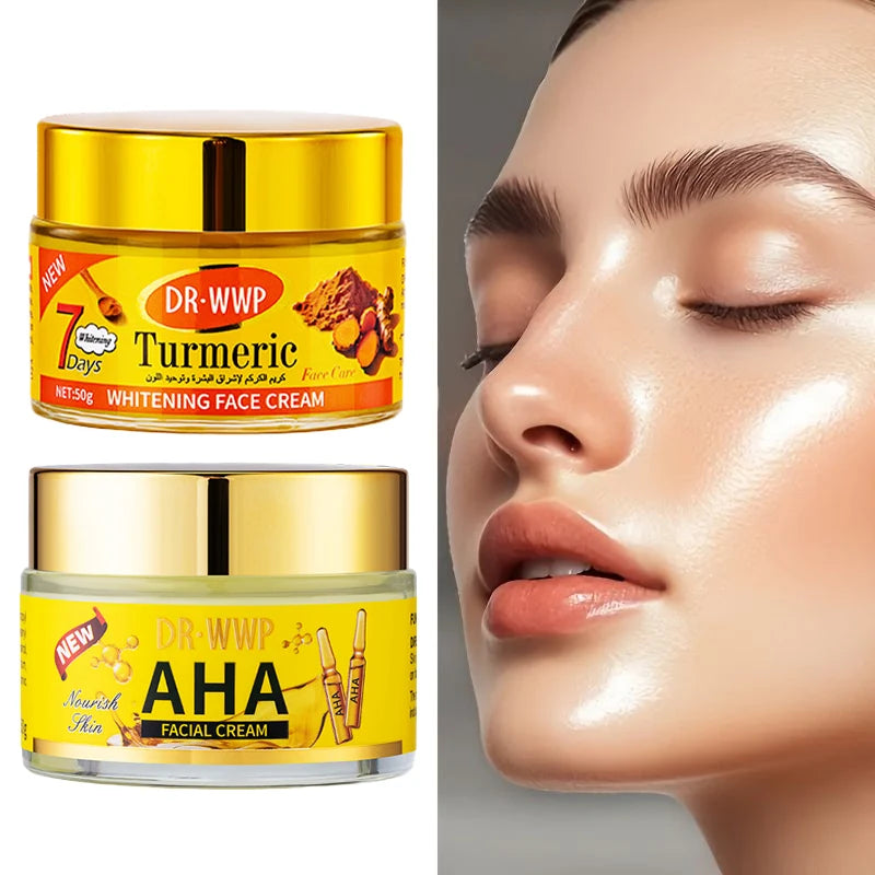 JEAN MISS AHA & Turmeric Face Cream – Firming Moisturizer