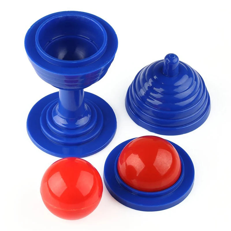 1 Set Trick Toy Ball And Vase Set Close Up Props Tricks Disappearing Ball Vase Toy For Kids Gift Party Supplies Random Color Oasis Select