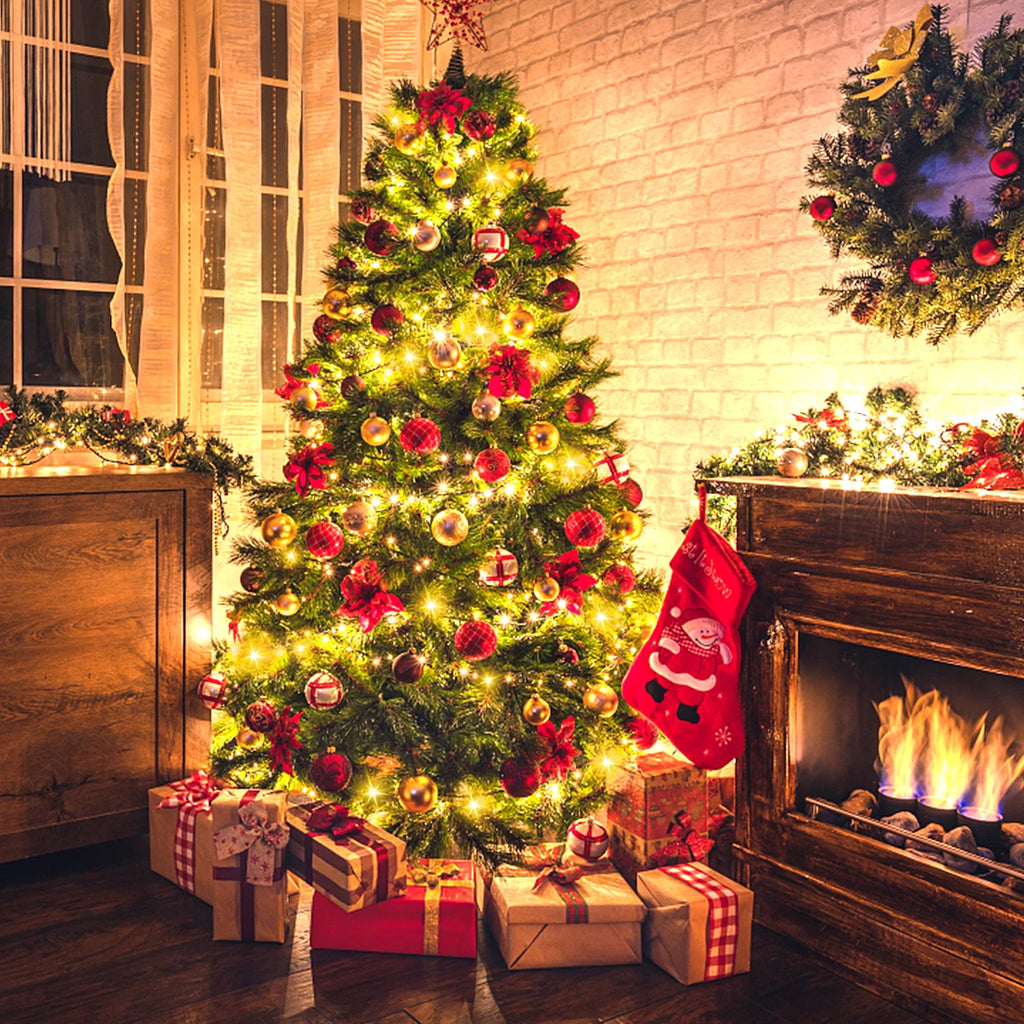 Outdoor Solar Lawn Street Light String 1/2/3/4Pcs Holiday Christmas Tree Stair Handail Decor Light Panel+Remote Control Dimmable Oasis Select